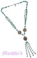 Beaded necklace - click here for large view