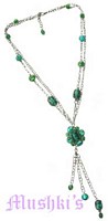 Beaded necklace - click here for large view