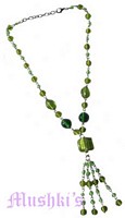 Beaded necklace - click here for large view