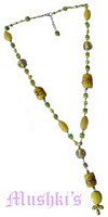 Beaded necklace - click here for large view