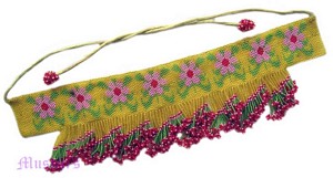 Beaded necklace - click here for large view