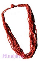 Beaded necklace - click here for large view