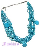 Beaded necklace - click here for large view