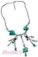 Beaded necklace - click here for large view