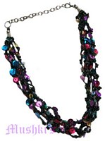 Beaded necklace - click here for large view