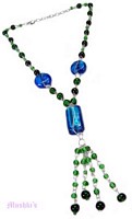Beaded necklace - click here for large view