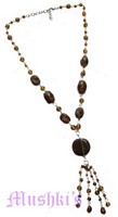 Beaded necklace - click here for large view