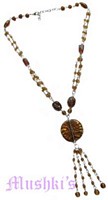Beaded necklace - click here for large view