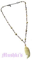 Beaded necklace - click here for large view