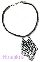 Beaded necklace - click here for large view