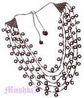 Beaded necklace - click here for large view