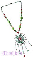 Beaded necklace - click here for large view