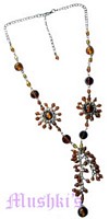 Beaded necklace - click here for large view