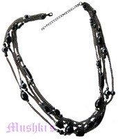 Beaded necklace - click here for large view
