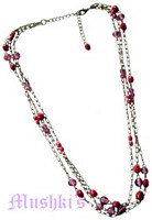 Beaded necklace - click here for large view