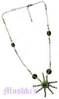 Beaded necklace - click here for large view