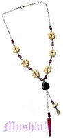 Beaded necklace - click here for large view