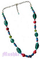 Beaded necklace - click here for large view