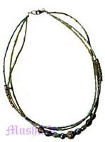 Beaded necklace - click here for large view