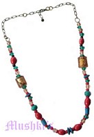 Beaded necklace - click here for large view