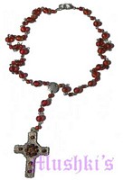 Rosary necklace - click here for large view