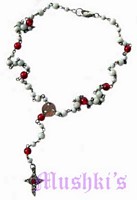 Rosary necklace - click here for large view