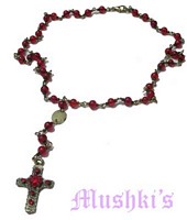 Rosary necklace - click here for large view
