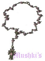 Rosary necklace - click here for large view