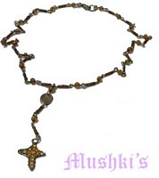 Rosary necklace - click here for large view