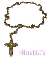Rosary necklace - click here for large view