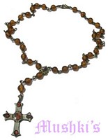Rosary necklace - click here for large view