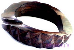 wooden bangle - click here for large view