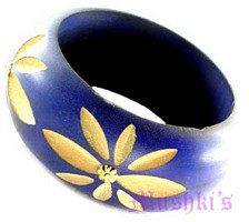 wooden bangle - click here for large view