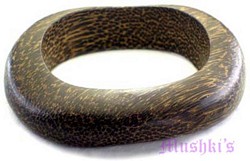 wooden bangle - click here for large view