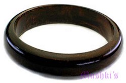wooden bangle - click here for large view