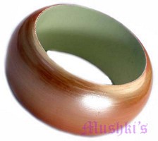 wooden bangle - click here for large view