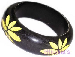 wooden bangle - click here for large view