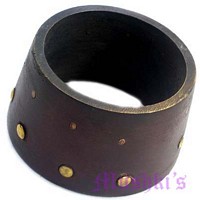 wooden bangle - click here for large view