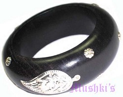 wooden bangle - click here for large view