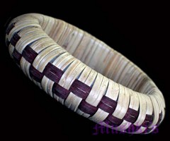 wooden bangle - click here for large view