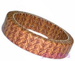 wooden bangle - click here for large view