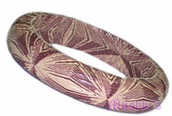 wooden bangle - click here for large view