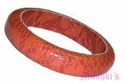 wooden bangle - click here for large view