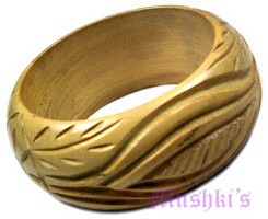 wooden bangle - click here for large view