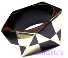 wooden bangle - click here for large view