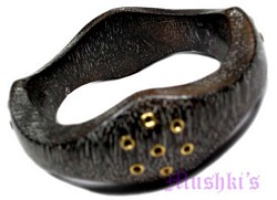 wooden bangle - click here for large view