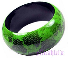 wooden bangle - click here for large view