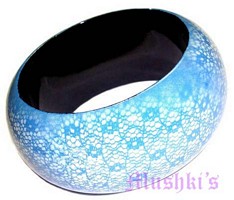 wooden bangle - click here for large view