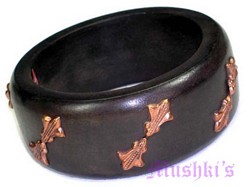 Wooden Bangle - click here for large view