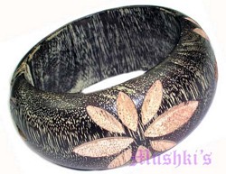 Wooden Bangle - click here for large view